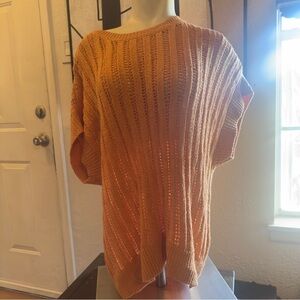 Calvin Klein Women's Sweater in Warm Orange